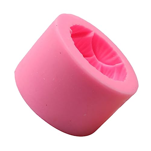 Tofficu 1Stk Silikonform Kuchenform Lotus Schimmel Bonbonformen Modellieren von Blumenkuchen Keksformen bastelzeug giesform Kerzenform handwerkliche Herstellung von Formen Kieselgel Rosa von Tofficu