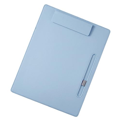 Tofficu 1stk Aktenordner Büroklammer-organizer Aktenhalter Aus Papier Datei Zwischenablage Büroordner Schreibplattenclip Aktenregale Für Den Schreibtisch Schulklemmbrett Notiz Pp Sky-blue von Tofficu