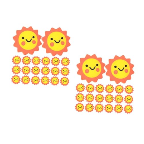 Tofficu 2 Sätze 2 Sets Sonnenblumen Radiergummi Mini Radiergummis Süße Radiergummis Für Die Schule Kleine Radiergummis Niedliche Radiergummis Kawaii Neuheits Radiergummis 50 Stück * 2 von Tofficu