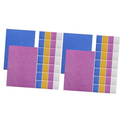 Tofficu 2 Sätze Glitzerkarton Saugfähiges Toilettenpapier Krepp-papier Zeitschrift Druckerpapier Toilettenpapier Masse Geschenkpapier Mehrzweck-karton Zum Selbermachen 40 Blatt * 2 von Tofficu