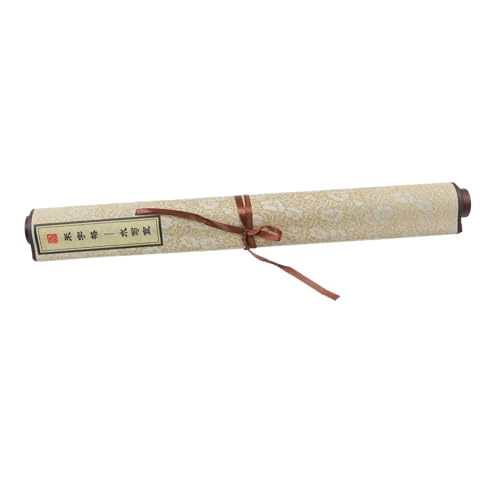 Tofficu 2 Stk Kalligraphie-Wasserschreibtuch vertikale Wandrolle Chinesische traditionelle Gemälde chinesische kalligraphie calligraphy leere hängende Schriftrolle DIY-Schriftrolle Vlies von Tofficu