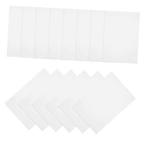 Tofficu 20 Blätter Wasserfestes Etikettenpapier Pastellpapier Aufkleberdruckerpapier Selbstklebendes Bedruckbares Papier Aufkleber Bedruckbares Papier Wasserdicht Das Haustier Transparent von Tofficu