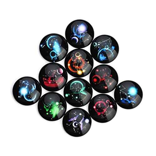 Tofficu 20St Cabochons aus Glas Perlen zur Schmuckherstellung Perlen für Armbänder dekorative Perlen schmuck machen DIY-Schmuckzubehör Glas schnappt Zubehör zur Schmuckherstellung von Tofficu