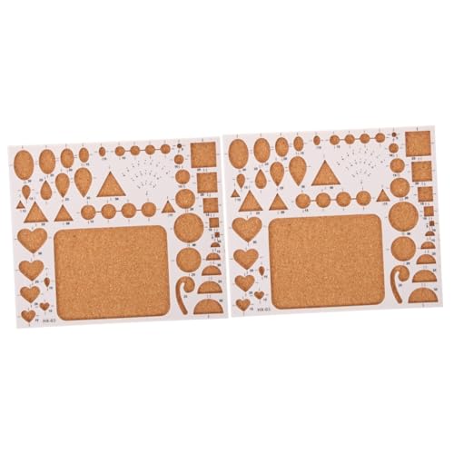 Tofficu 2St bastelvorlagen bastelbedarf Kunststoffvorlage Rollpapier Vorlage Magnetband selbstklebend Quilling geschlitzt Form zum Rollen von Papier Vorlage zum Rollen von Papier Plastik von Tofficu