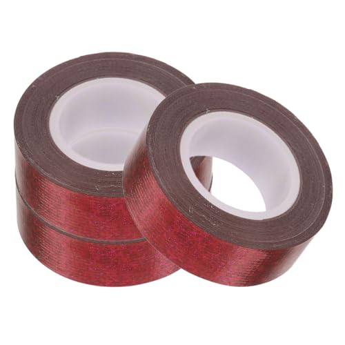 Tofficu 3 Rollen Klebeband Für Rohre Robustes Klebeband Zum Abdichten Helles Klebeband Für Büro Klebeband Teppich Klebeband Für Teppiche Glitzerndes Washi Klebeband Helles Klebeband von Tofficu