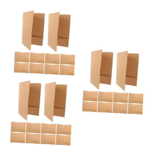 Tofficu 3 Sätze Aktenhalter Straffungsrolle Mini-ständer Stabilisatorständer Bürobedarf Schulordner Dokumentenmappen Mit Verschluss Dateien Organizer Kraftpapier 10 Stück * 3 von Tofficu