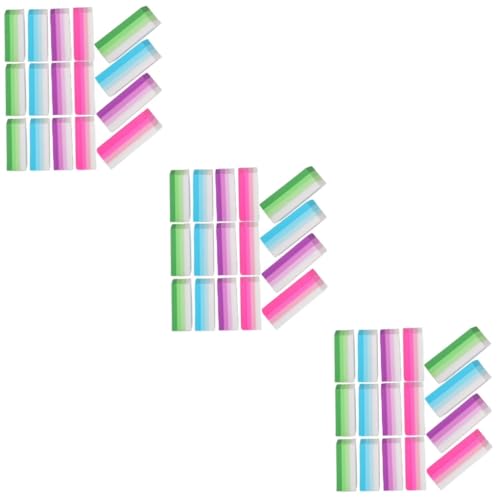 Tofficu 3 Sätze Farbiger Radiergummi -radiergummi Radiergummi Für Studentenmalerei Kreidetafel-radiergummis Gekneteter Radiergummi Skizzier-radiergummi Schulbriefpapier 16 Stück * 3 von Tofficu