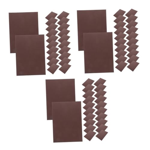 Tofficu 3 Sätze Handbemalter Karton Zubehör Für Diy-projekte Farbige Karte Zeichnen Von Bastelpapieren Diy-bastelpapier Fotografie-set Druckpapier 230g Papier Coffee 30 Stück * 3 von Tofficu