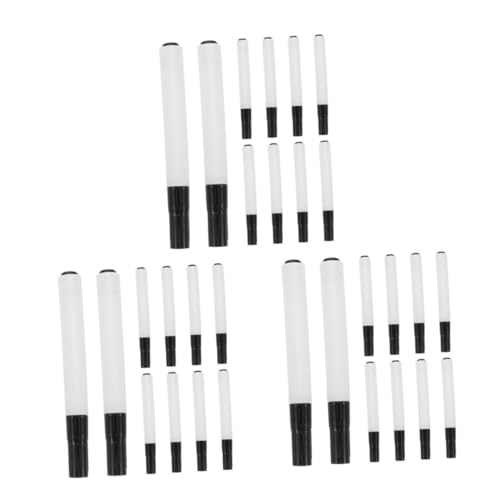 Tofficu 3 Sätze Leere Hülle Des Tafelstifts Löschbarer Tafelstift Kartontücher Papiertücher Schulbedarf Whiteboard-marker Trocken Abwischbar Trockener Löschstift Plastik 10 Stück * 3 von Tofficu