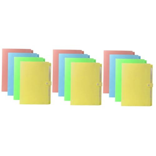 Tofficu 3 Sätze Office Organizer Büro Organizer Papierorganiser Ordner Folders Erweiterbar Schrankorganisatoren Halter Für Quittungsaufbewahrung Dokumentenhalter Aus Papier Pp 4 Stück * 3 von Tofficu