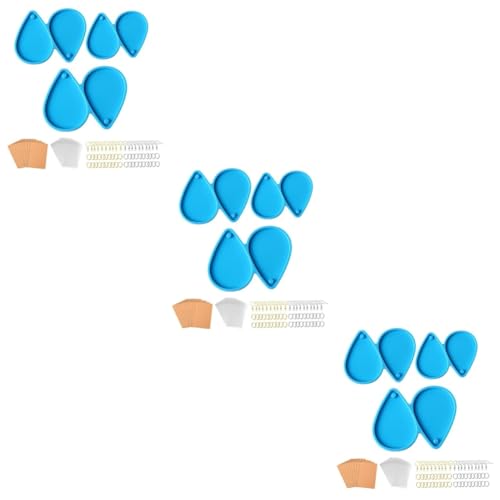 Tofficu 3 Sätze Ohrringform-set Schmuckgussform Für Diy Kreative Ohrringform Formen Für Halskettenanhänger Tropfenohrringe Heimwerken Gießformen Für Ohrringe Diy-ohrringform Legierung von Tofficu