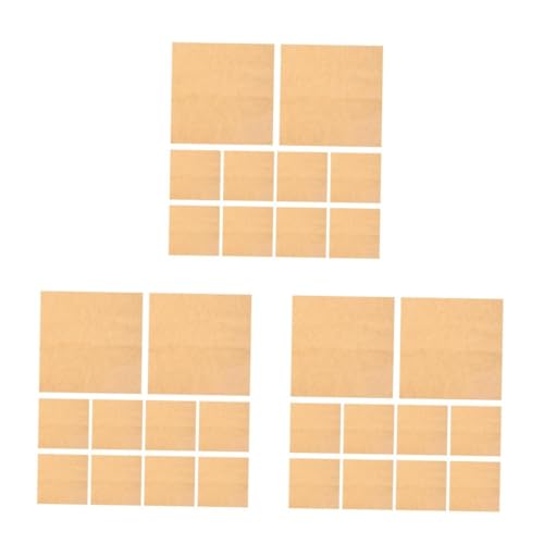 Tofficu 3 Sätze Tonpapier Pergamentpapier Zum Backen Ölabsorbierende Pads Sandwich-wraps Papiereinlagen Für Lebensmittelkörbe Wiederverwendbare Essenskörbe Beige Zellstoff 20 Stück * 3 von Tofficu