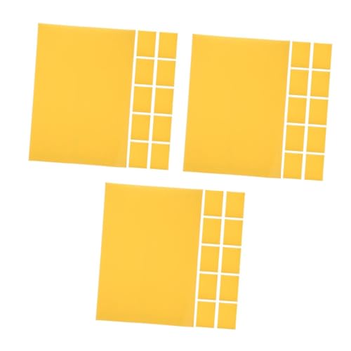 Tofficu 3 Sätze Umschlagverpackungsbeutel Dokumententaschen Gelbe Briefumschläge Briefumschlag Aufbewahrungstasche Umschläge Aus Dekorativem Papier Leere Umschläge Yellow 30 Stück * 3 von Tofficu