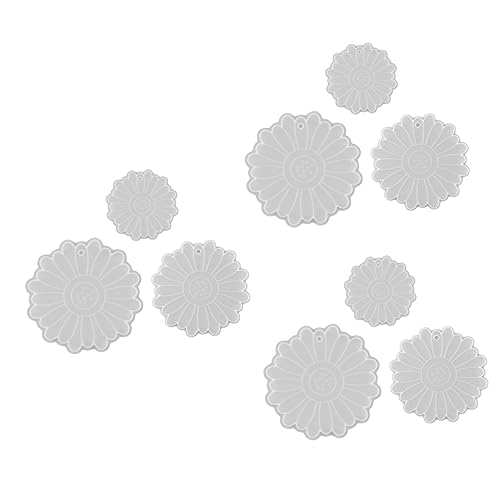 Tofficu 3 Sätze Untersetzerform Untersetzer Diy Form De Para Gelatinas Untersetzer-baumodell Gießform Für Weinregale Untersetzer Diy Manuelle Form Einfache Form Kieselgel Weiß 3 Stück * 3 von Tofficu