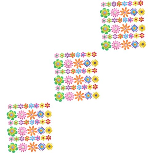 Tofficu 3 Stück 6 Aus Papier Geschnittene Dekorative Wandaufkleber Papierform Gänseblümchenausschnitte Frühlingsblumenausschnitte Papiergänseblümchenausschnitte Große Ausschnitte von Tofficu