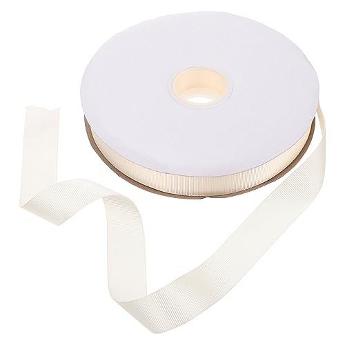 Tofficu 4 Rollen Handband Wickelband strapazierfähige Terrassenstühle Polstergewebe Leinenband Wirbelband flechtgürtel flechtstreifen zum Basteln breites Polyester Beige von Tofficu