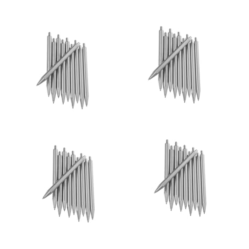 Tofficu 4 Sätze 4Er Sets Edelstahl Kugelschreiber Kugelschreiber Tragbarer Schreibstift Bezaubernde Schulstifte Ergonomischer Schreibstift Metallstift Tragbarer Kugelschreiber 10 Stück * 4 von Tofficu