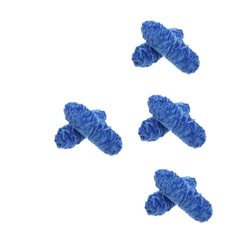 Tofficu 4 Sätze Goldenes Samtgarn Strickgarn Selber Machen Garnbündel Anfängergarn Zum Häkeln Garn Masse Garn Zum Stricken Strickgarn Für Den Haushalt Häkelgarn Blue Polyester 2 Rollen * 4 von Tofficu