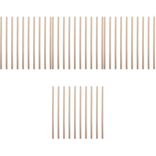 Tofficu 4 Sätze Materialien Zur Herstellung Von Holzstäbchen Spieße Rhythmusstäbe Für Bastelmaterialien Aus Spanplatten In Großen Mengen Jumbo Bastelstäbe Malstäbe 10 Stück * 4 von Tofficu