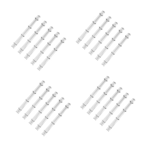 Tofficu 4 Sätze Metallbinder Zwischenablage Mit Ordner Ersatz-ordnerplaner Basketball-kartenordner Dokumentenmappe Bindende Lieferungen Ordner Für Die Schule Eisen Silver 5 Stück * 4 von Tofficu