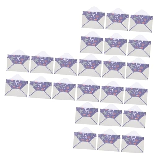 Tofficu 4 Sätze Niedliches Blumenset geldumschläge umschlag card hichzeitskarte brief set Briefpapier Tragbare Briefumschläge kompakte Umschläge leere Umschläge Schreibpapier Violett von Tofficu