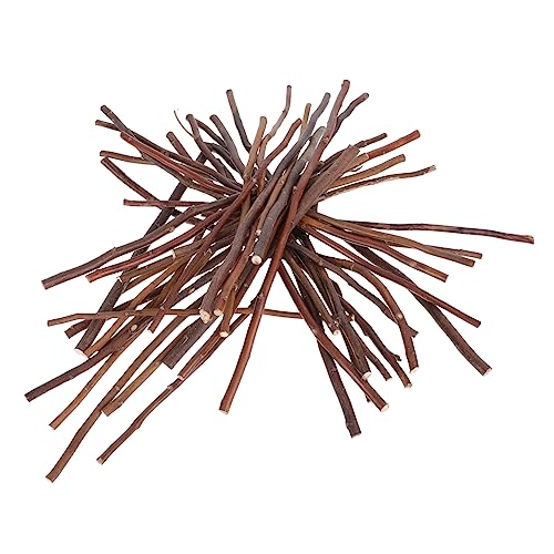 Tofficu 4 Sätze Zweig Rustikale Home Decor Craft Dekoring Diy-zubehör Baum Handwerk Gefälschte Stöcke Zeichen Pop Bastelzubehör Selber Machen Handwerk Diy Zubehör Holz Coffee 40 Stück * 4 von Tofficu