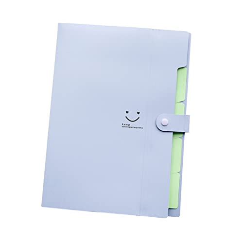 Tofficu 5 Ordner säckchen packetbandrollen dokumenten aufbewahrung unterlagen organizer file organizer von Aktentaschen Datei-Organizer im A4-Letter-Format aufbewahrungstasche von Tofficu