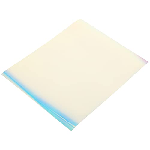 Tofficu 5 Rollen Leuchtendes Htv Diy Film Gravieren Wärmeübertragungsbündel Kleidungstransferpapier Holografisches Wärmeübertragungsvinyl Geschwollenes Vinyl Kleiderfolie Hitze Pu Colorful von Tofficu