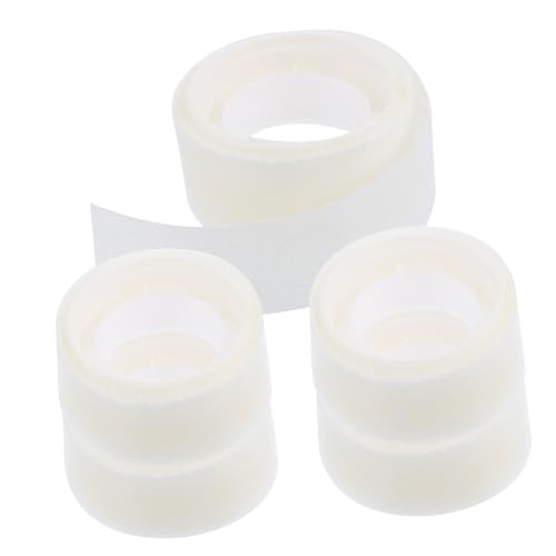 Tofficu 5 Rollen spurlose Klebepunkte Klebestreifen Ballonpunktpunkte klare Punkte klebeband doppelseitig double sided tape durchsichtige Aufkleber Klebepunkte basteln Gummi Transparent von Tofficu