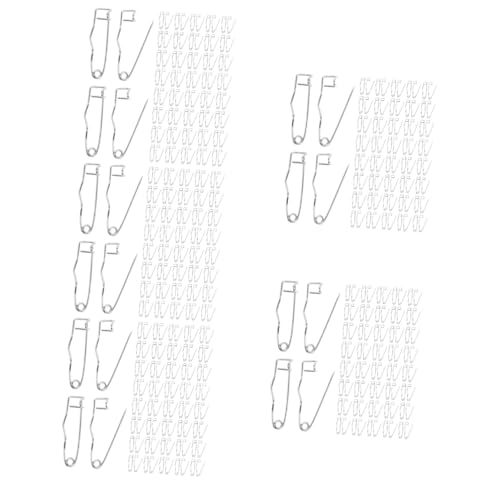 Tofficu 5 Sätze Gebogener Stift Gebogene Sicherheitsnadeln Metall Sicherheitsnadeln Metall Nadeln Sicherheitsnadel Aus Metall Bräutigam Brosche Selber Machen Baststift Silver 100 Stück * 5 von Tofficu