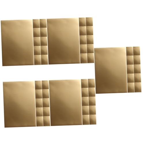 Tofficu 5 Sätze Goldener Karton Bastelbedarf Aus Papier Bastelkarte Goldkarton Handwerk Mit Doppelseitigem Klebeband Origami-papierstreifen Pergamentpapier Pastell Das Papier 25 Blatt * 5 von Tofficu