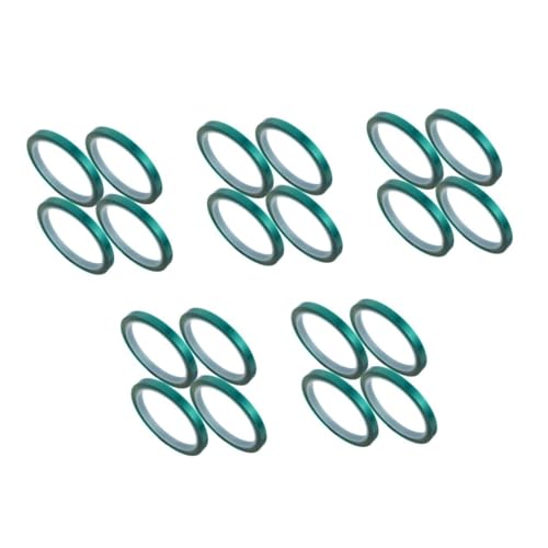 Tofficu 5 Sätze Hitzebeständiges Klebeband Markierungsband Sublimationswärme Flusstische Rahmeneinfassungen Bandrolle Scrapbooking Selber Machen Rv Dichtband Das Haustier Green 4 Stück * 5 von Tofficu