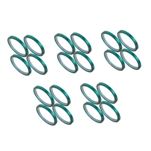 Tofficu 5 Sätze Hitzebeständiges Klebeband Zoll X Kartenherstellung Scrapbooking Selber Machen Flusstische Hohler Rahmen Klebeband Grün Leiterplatten Das Haustier Green 4 Stück * 5 von Tofficu