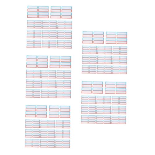 Tofficu 5 Sätze Leere Etikettenaufkleber Leere Adressetiketten Versandetiketten Versandaufkleber Adressierte Etiketten Aufkleber Etiketten Postanschrift Kupferplattenaufkleber 20 Stück * 5 von Tofficu
