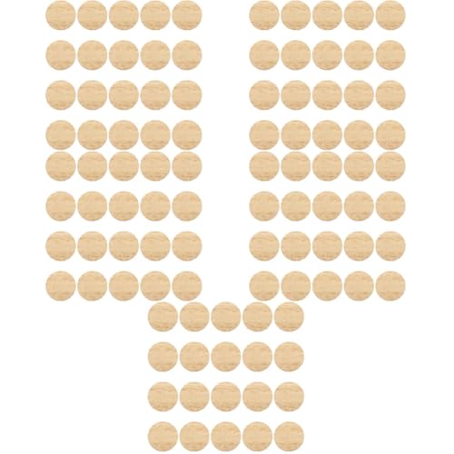 Tofficu 5 Sätze Malmaterialien Aus Bambus Unfertige Holzscheiben Unfertige Runde Chips Hochzeitsdeko Hochzeits Dekoration Bastelset Kleiderbügel Tragbarer Unvollendeter Kreis 20 Stück * 5 von Tofficu
