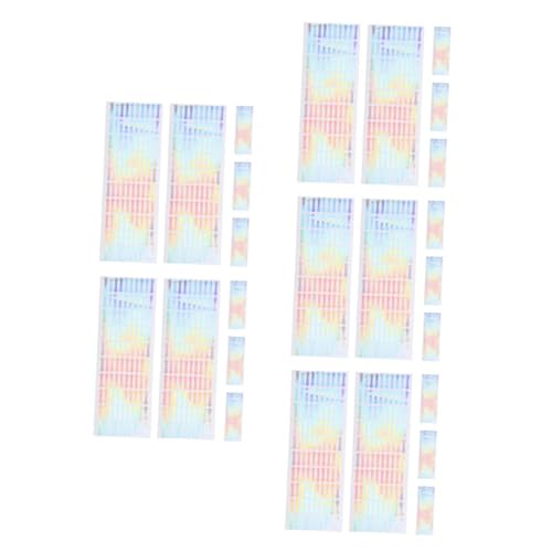 Tofficu 5 Sätze Manipulationssichere Aufkleber Küchenetiketten Siegelaufkleber Für Verpackungen Token Flaschenetikett Flaschenverschluss Verschlussetiketten Für Beutel Pvc 500 Stück * 5 von Tofficu