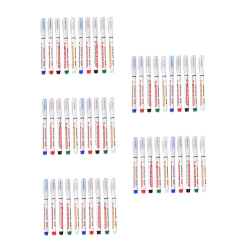 Tofficu 5 Sätze Markierstift Mit Langer Spitze Tieflochmarkierungsstift Spitzenmarker Textmarker Stift Grauer Textmarker Markierstifte Mit Tiefem Loch Kohlenstoffstahl 10 Stück * 5 von Tofficu