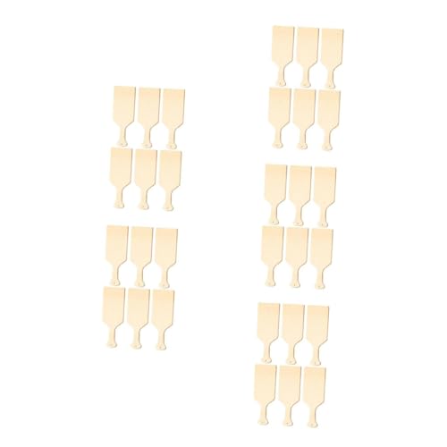 Tofficu 5 Sätze Schneidebrett Mit Holzgriff Holz Zum Basteln Holzbrett Holzausschnitte Zum Basteln Kleine Schneidebretter Schneidebrett Holz Bastelholzplatte Beige Buchsbaum 6 Stück * 5 von Tofficu