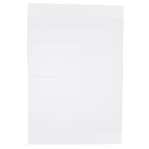 Tofficu 50 Blatt Druckerpapier copy paper faltpapier druckpapier lichtdurchlässiges Zeichenpapier durchscheinendes Pauspapier bedruckbares Pauspapier Papier durchscheinend bedruckbar Weiß von Tofficu