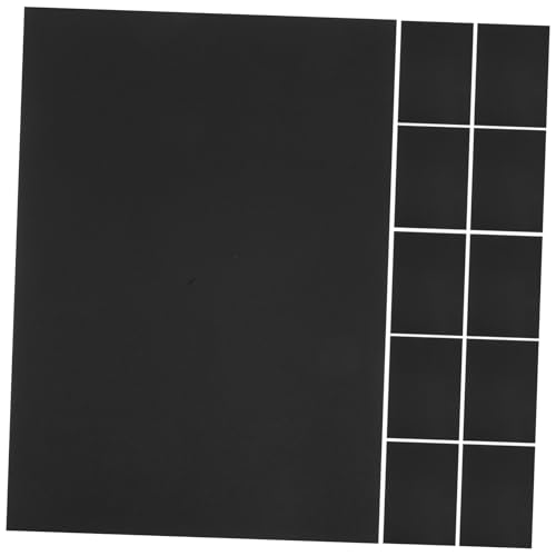 Tofficu 50 Blatt Schwarzer Karton Schwarzes Skizzenbuch Hochzeits Sammelalbum Scrapbooking Karton Für Drucker Schwarzer Karton Schwarze Einladungskarten Schwarzer Karton Schwarzer von Tofficu