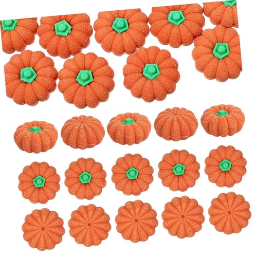 Tofficu 50 Stück Kürbis Radiergummi Süßes Briefpapier Radiergummis Für Mädchen Mini-radierer Halloween Radiergummis Masse Mini-kürbisse Halloween Goody Bag Füller Orange von Tofficu