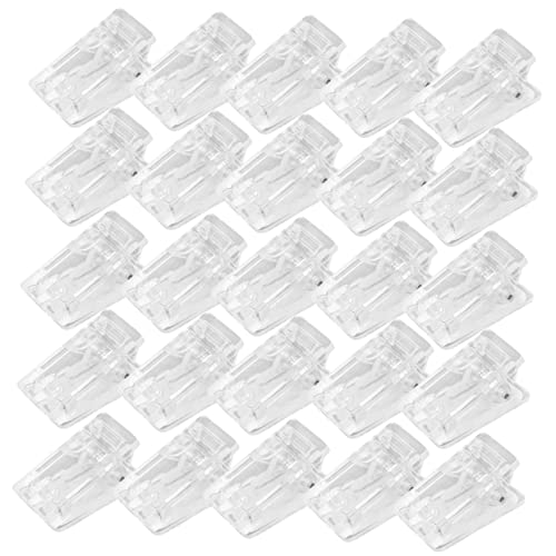 Tofficu 50 Stück Selbstklebende Kleine Büroklammern Klemmen Kleiderbügel Clips Transparente Büroklammern Papier Wand Clips Zum Aufhängen Dusch Clips Doppelseitiges Klebeband Große von Tofficu