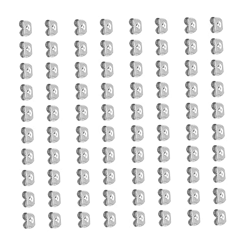 Tofficu 500 Stück Ohrstecker Verschlüsse Ohrring Stopper Schmetterling Ohrstecker Sicherer Halt für Piercing Ohrringe Mehrfach Ohrlöcher Schmuckzubehör Tofficu 500 Stück Ohrstecker Verschlüsse Ohrring Stopper Schmetterling Ohrstecker Sicherer Halt für Piercing Ohrringe Mehrfach Ohrlöcher Schmuckzubehör von Tofficu