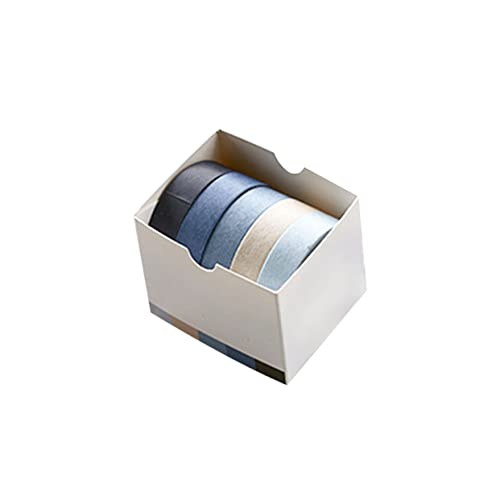 Tofficu 5st Geschenkverpackungsband Dekorative Papierbänder Washi-tape Basteln Washi-tape Aus Papier Klebebänder Washi-geschenkpapier Bastelband Papierklebeband Washi-papierband von Tofficu