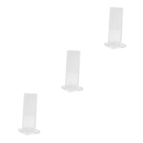 Tofficu 6 Stück Stempelgriff Transparenter Stempelblock Stempelblöcke Bastelstempel Zubehör Siegelblock Siegelteile Siegelzubehör DIY Acrylblock Transparente Stempelplatten Acryl von Tofficu