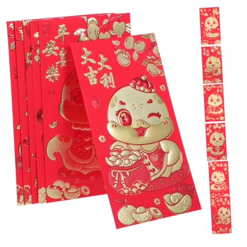 Tofficu 60 Stück Lucky Hong Bao Fancy Umschläge Hochzeitsumschläge Umschläge Zum Sparen Neujahr Hong Bao Paketumschläge Für Umschläge Chinesisches Papier Rot von Tofficu