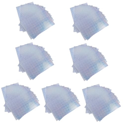 Tofficu 7 Sätze Regenbogen-druckpapier Druckerpapier Bunt Farbiges Druckerpapier Etikettendruckerpapier Bedruckbares Regenbogenpapier Wasserfeste Premium-fotopapiere A4-papier 10 Stück * 7 von Tofficu