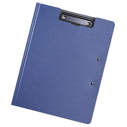 Tofficu A4-ordner-clip Klebstoff Clips Planke Halter Zwischenablage Dokumentieren Büroklammern Bürozubehör Bretter Kabelbinder Kleines Klemmbrett Papierordner Zertifikatsordner Pp Blue von Tofficu