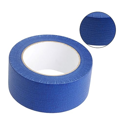 Tofficu Breites Klebeband Farbiges Abdeckband Zeichenband Farbcodeband Kunst-abdeckband Malerband 3d-druckband 3d-druckerband Auf Dem Bett Heißbettband Für 3d-drucker Blue von Tofficu