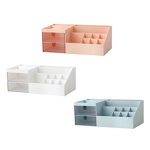 Tofficu Kasten Desktop-Container Sammlerstücke froh, Müllsack Garage Deckel Ablage Wagen Behälter faltbar Office Organizer büro Organizer büroorganizer Make up Organizer Box platzsparende von Tofficu